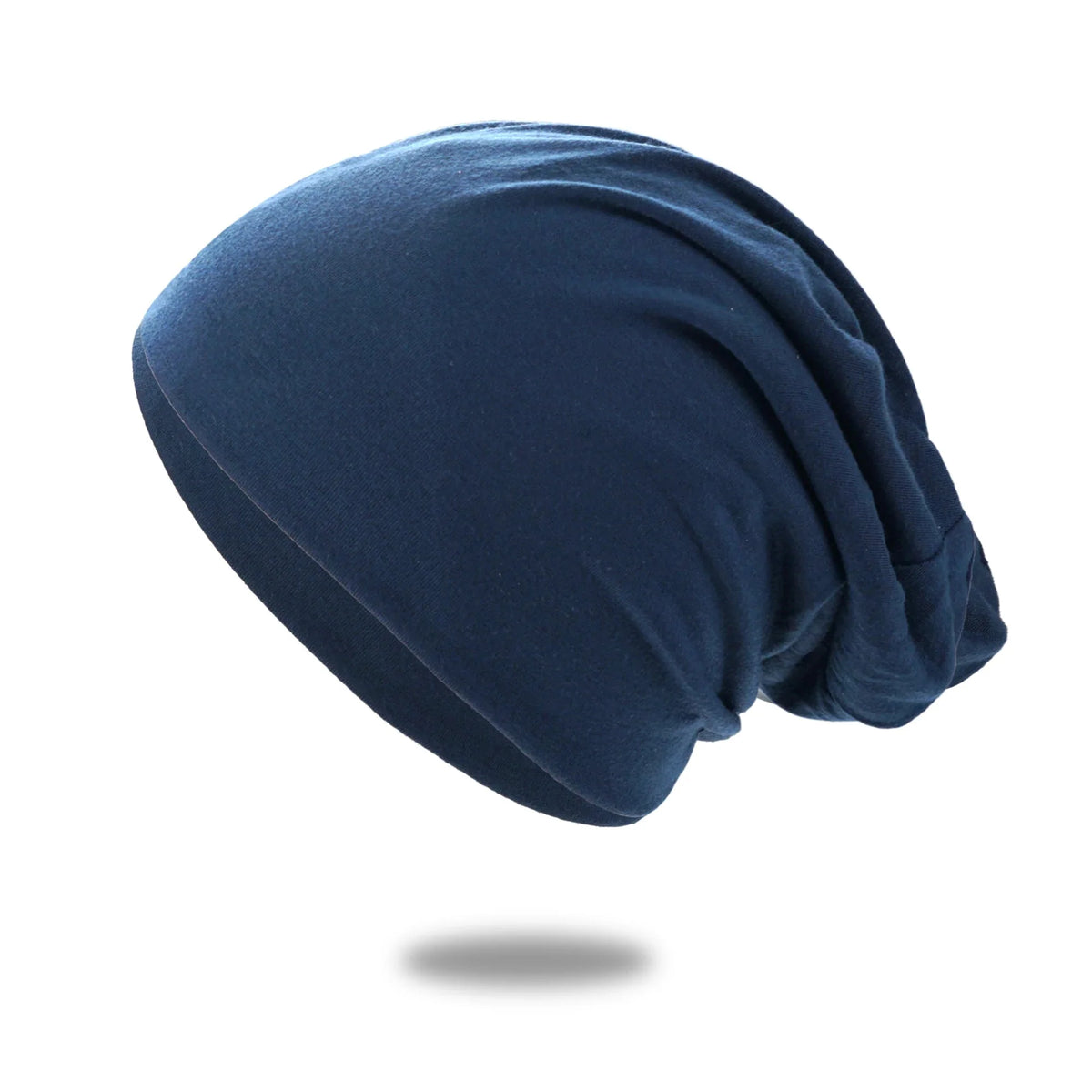 Slouch Beanie Cotton Blend Breathable Relaxed Fit