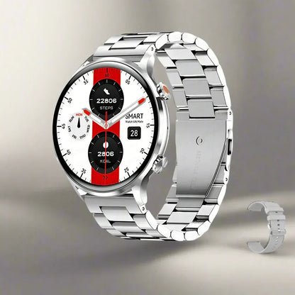 Smart Watch AMOLED Display Bluetooth Calling IP68 Water-Resistant