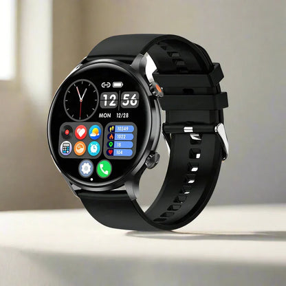 Smart Watch AMOLED Display Bluetooth Calling IP68 Water-Resistant