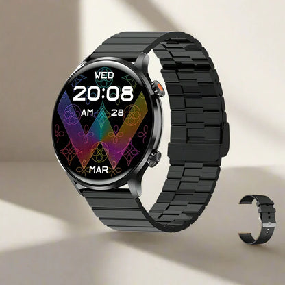 Smartwatch AMOLED Display Bluetooth Calling IP68 Water Resistant