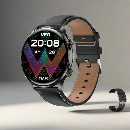 Smartwatch AMOLED Display Bluetooth Calling IP68 Water Resistant