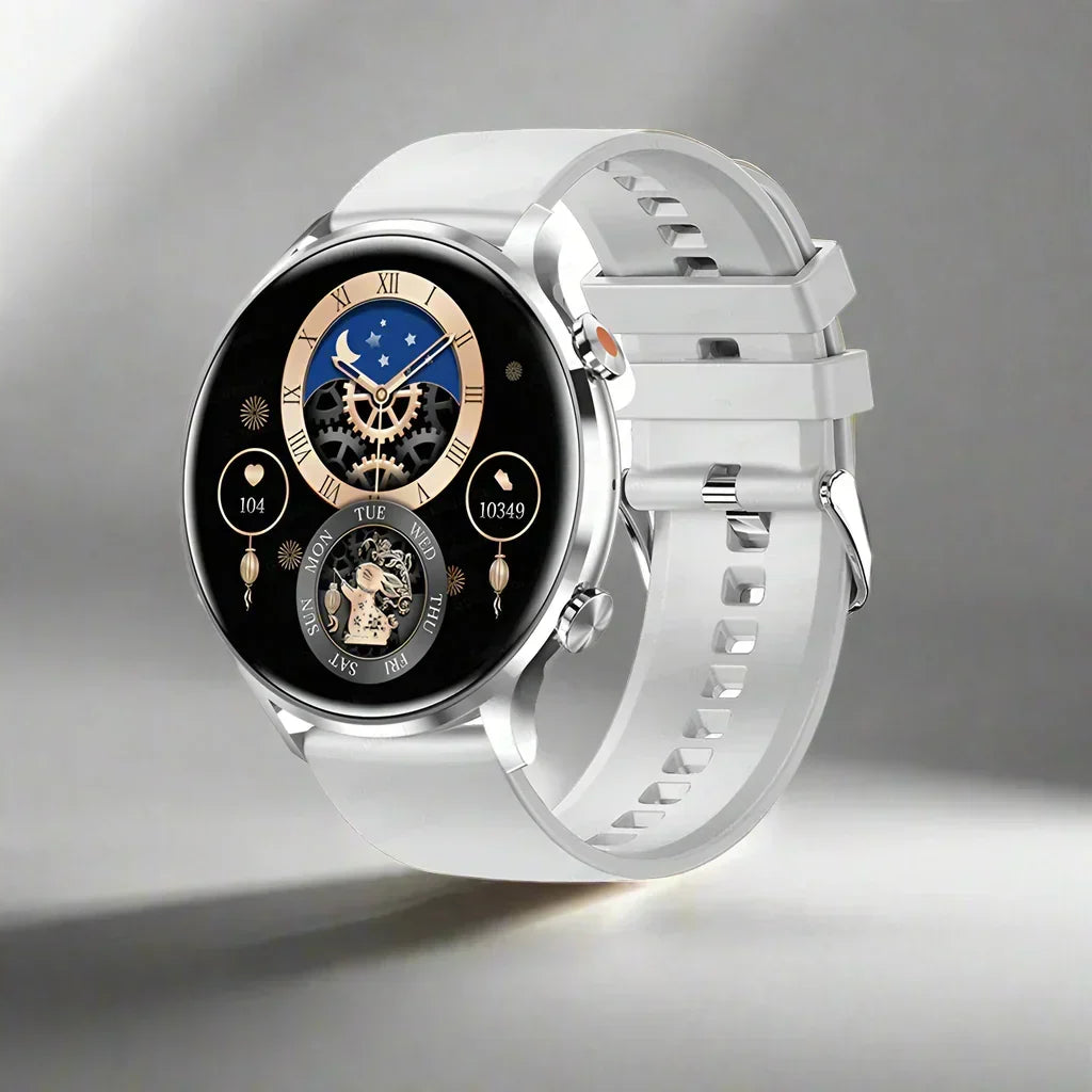 Smartwatch AMOLED Display Bluetooth Calling IP68 Water Resistant