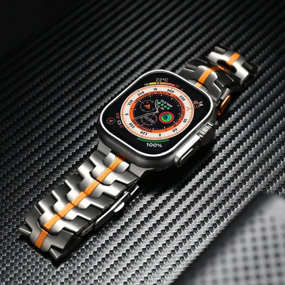 Smartwatch Band Titanium Quick-Release Hypoallergenic Clasp