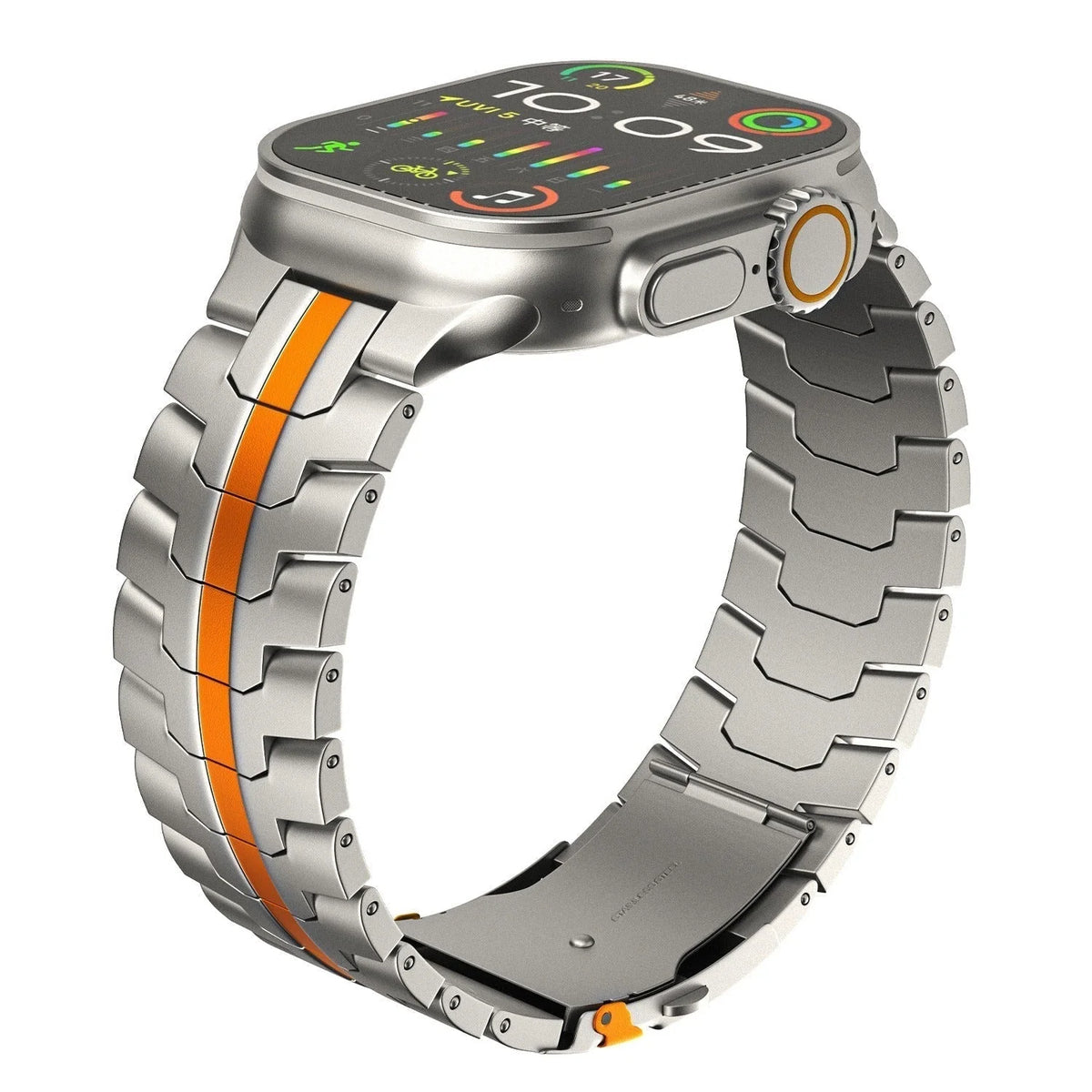 Smartwatch Band Titanium Quick-Release Hypoallergenic Clasp