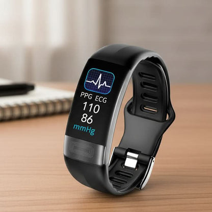Smartwatch ECG & Blood Pressure Monitoring 10-Day Battery Life