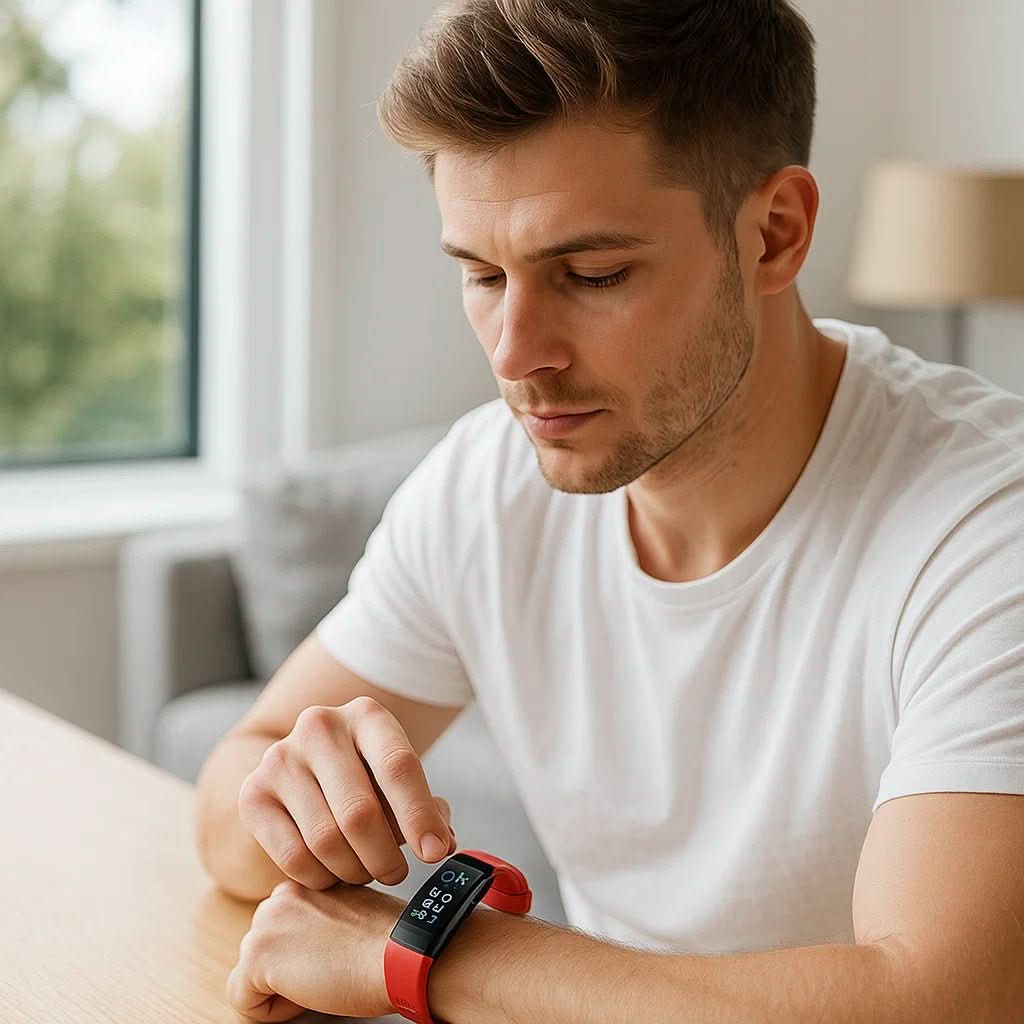 Smartwatch ECG & Blood Pressure Monitoring 10-Day Battery Life