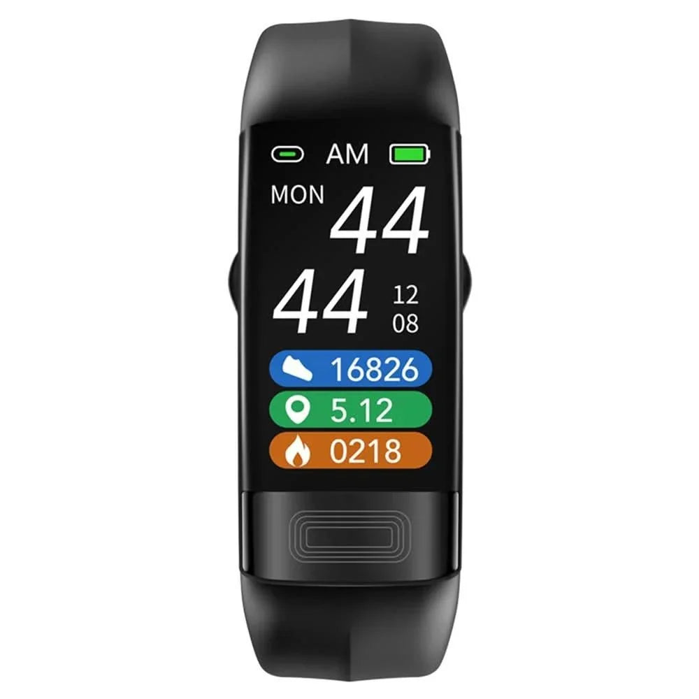 Smartwatch ECG & Blood Pressure Monitoring 10-Day Battery Life