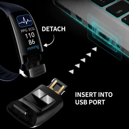 Smartwatch ECG Heart Rate & Blood Pressure Monitoring