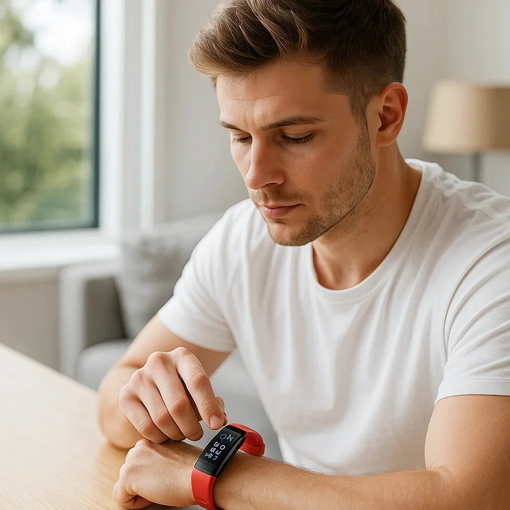 Smartwatch ECG Heart Rate & Blood Pressure Monitoring