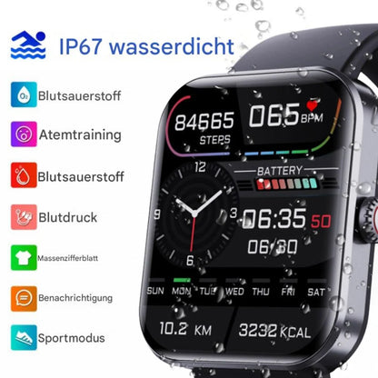 Smartwatch Non-Invasive Glucose & Health Tracking