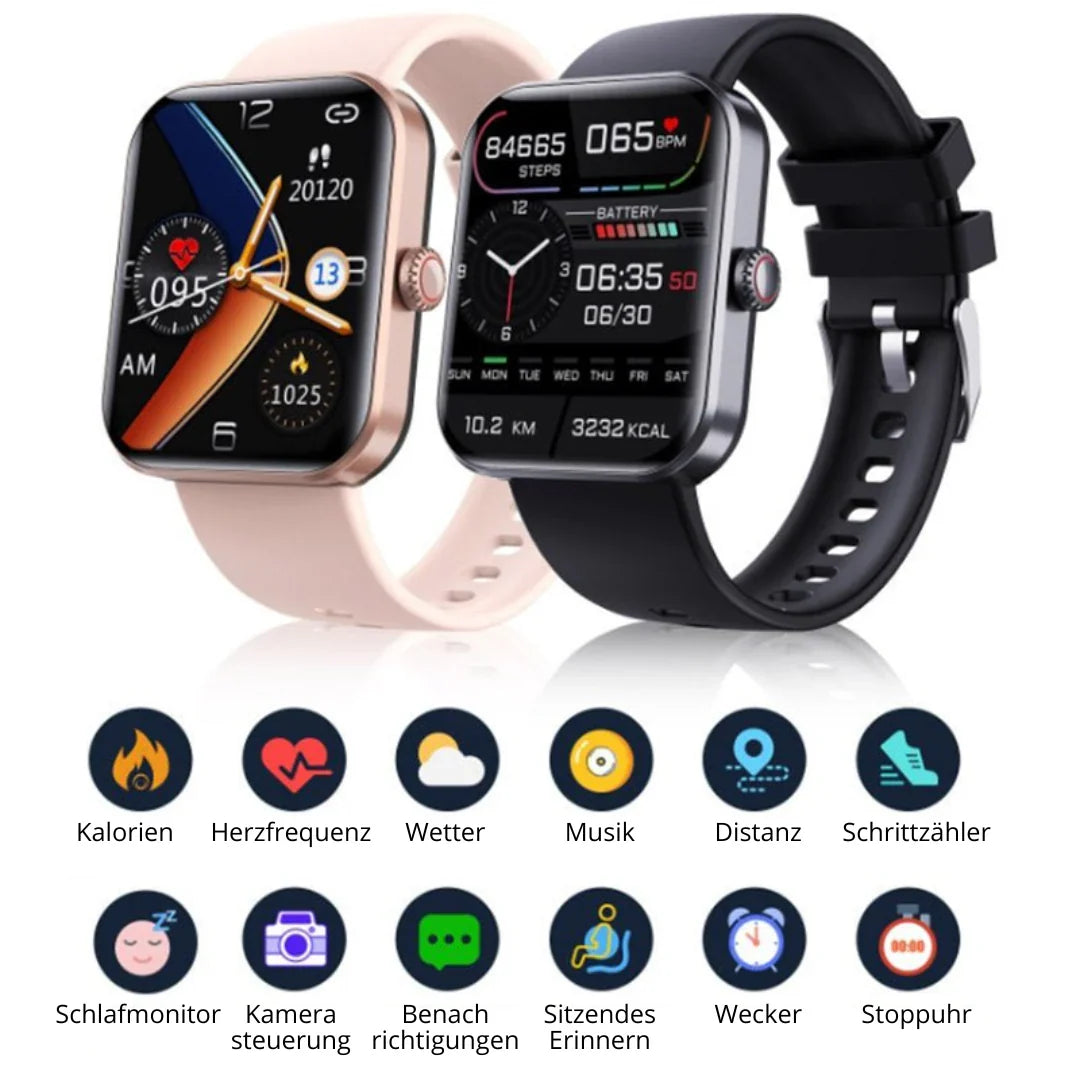 Smartwatch Non-Invasive Glucose & Health Tracking
