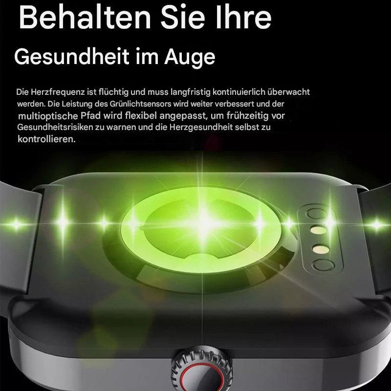 Smartwatch Non-Invasive Glucose & Health Tracking