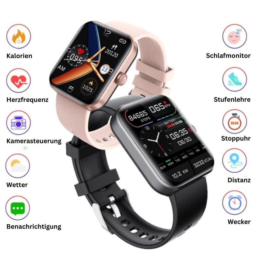 Smartwatch Non-Invasive Glucose & Health Tracking