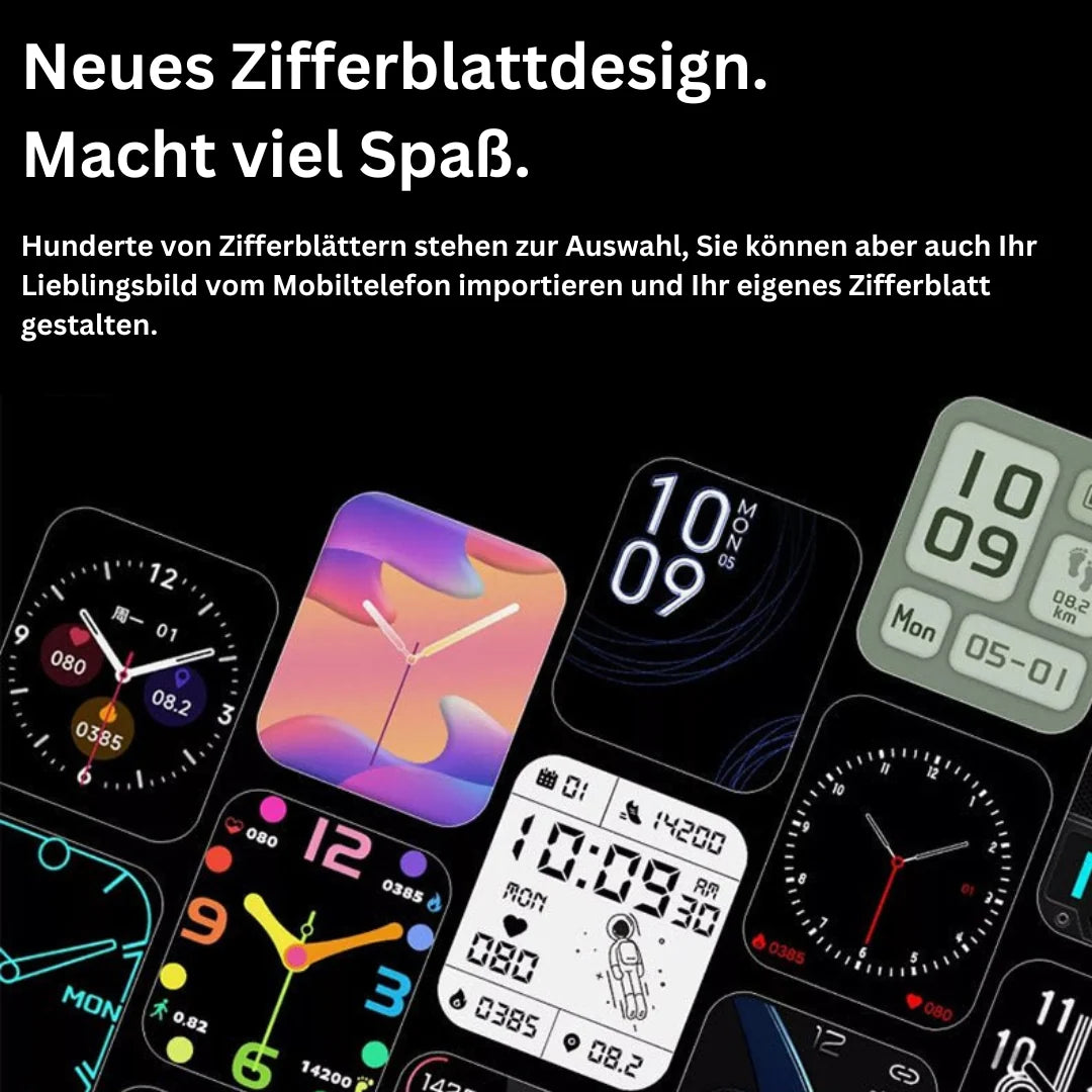 Smartwatch Non-Invasive Glucose & Health Tracking
