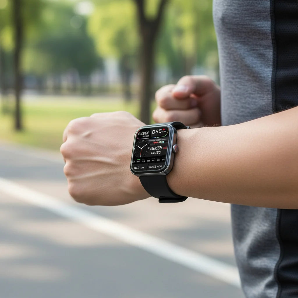Smartwatch Non-Invasive Glucose Trend Tracking Heart Rate & Sleep Monitoring 5-Day Battery Life