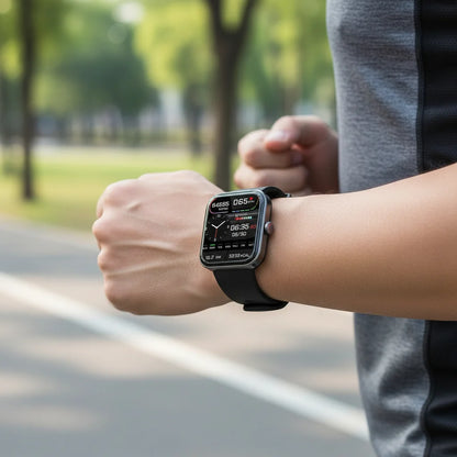 Smartwatch Non-Invasive Glucose Trend Tracking Heart Rate & Sleep Monitoring 5-Day Battery Life