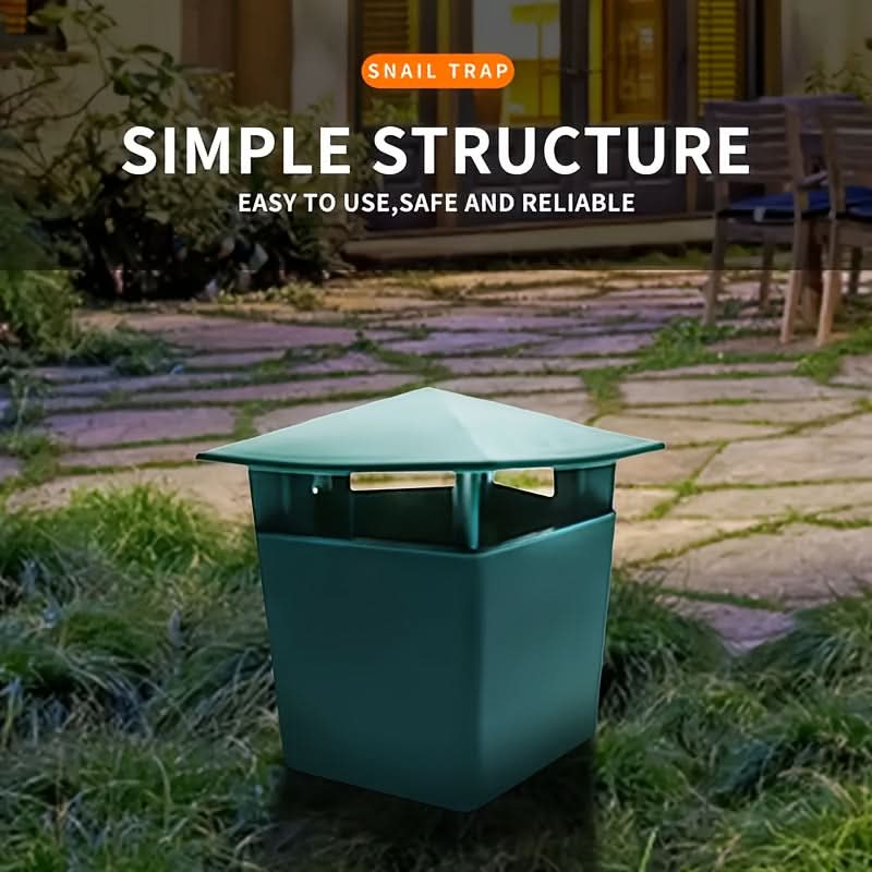 Snail & Slug Trap Reusable Chemical-Free Weather-Resistant