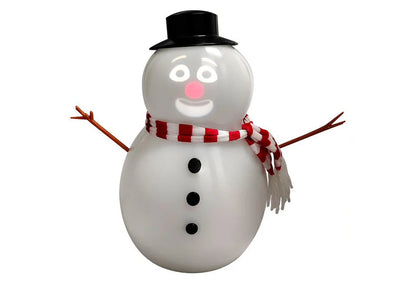 Snowman Decoration Animated LED Projector & Built-In Speaker