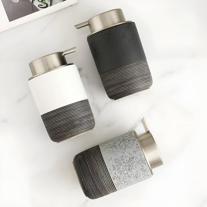 Soap Dispenser Ceramic Matte Wide-Neck 300ml