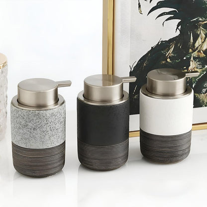 Soap Dispenser Ceramic Matte Wide-Neck 300ml