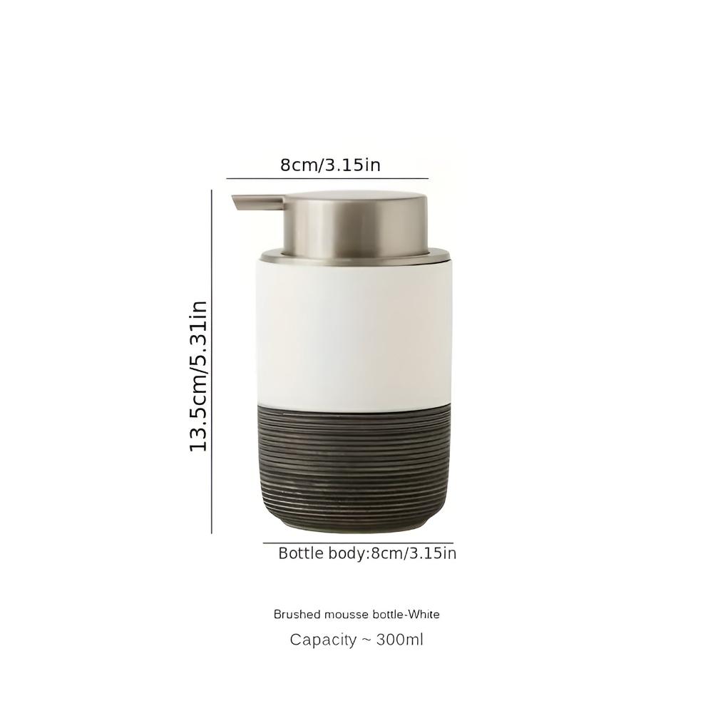 Soap Dispenser Ceramic Matte Wide-Neck 300ml