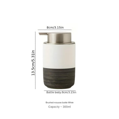 Soap Dispenser Ceramic Matte Wide-Neck 300ml