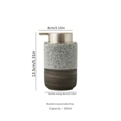 Soap Dispenser Ceramic Matte Wide-Neck 300ml