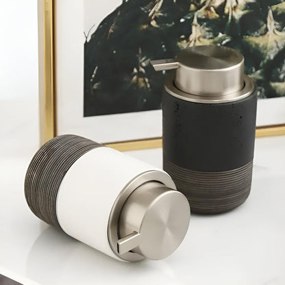 Soap Dispenser Ceramic Matte Wide-Neck 300ml