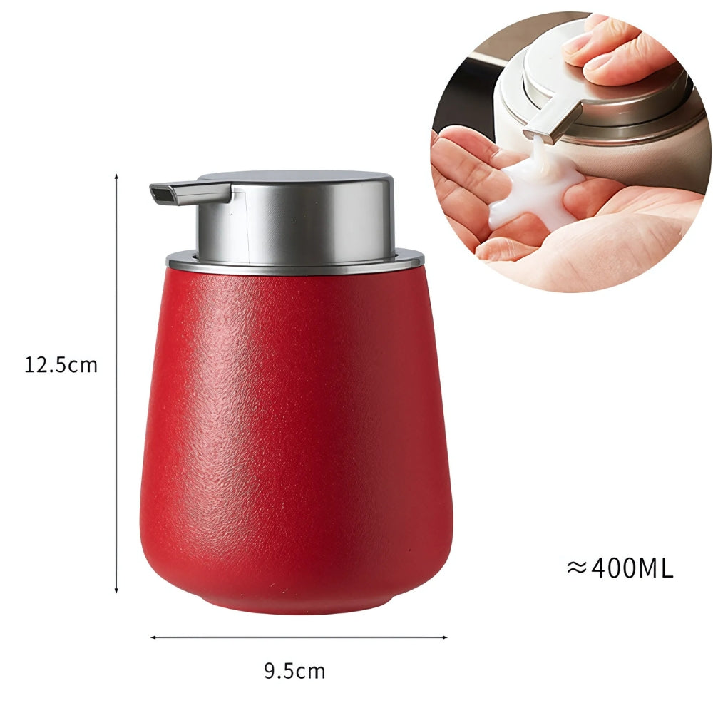 Soap Dispenser Ceramic Press Pump 380ml
