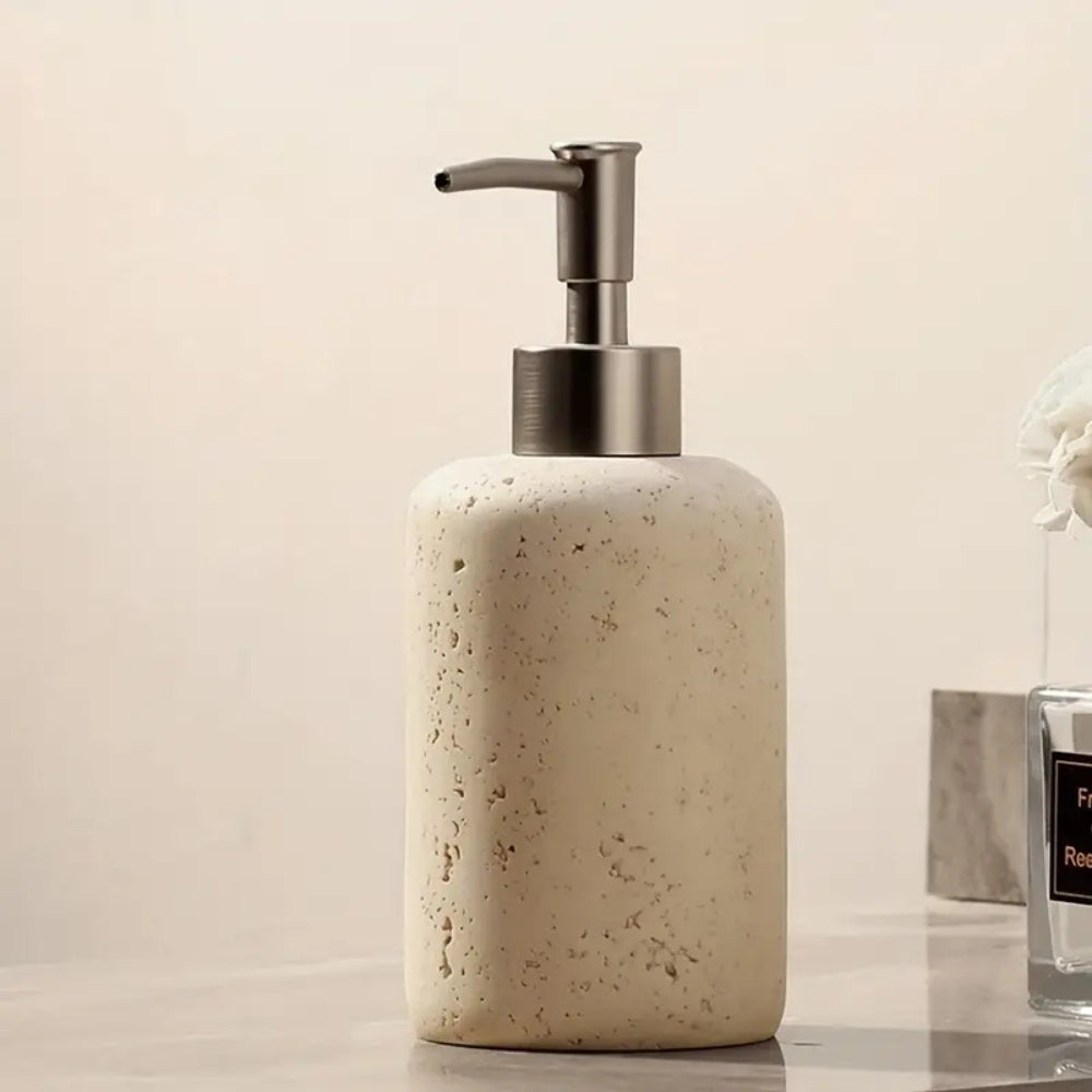 Soap Dispenser Marble Resin Moisture-Proof & Antibacterial