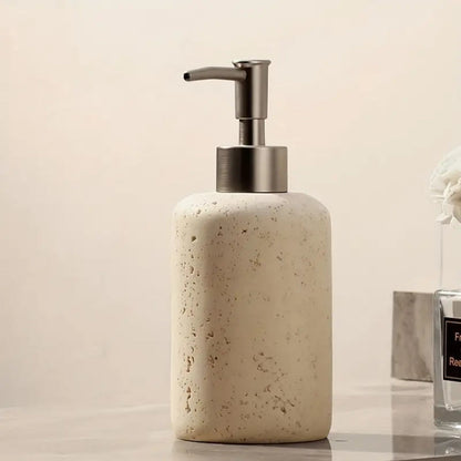 Soap Dispenser Marble Resin Moisture-Proof & Antibacterial
