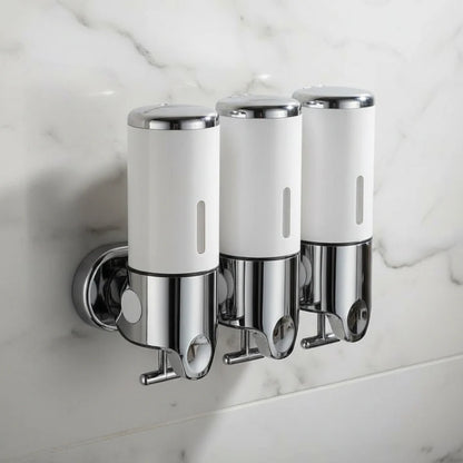 Soap Dispenser Wall-Mounted Stainless Steel 16.9 Fl Oz