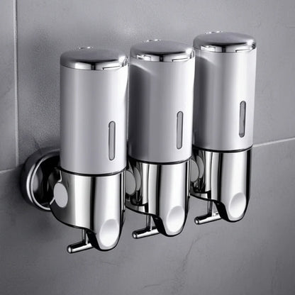 Soap Dispenser Wall-Mounted Stainless Steel 16.9 Fl Oz