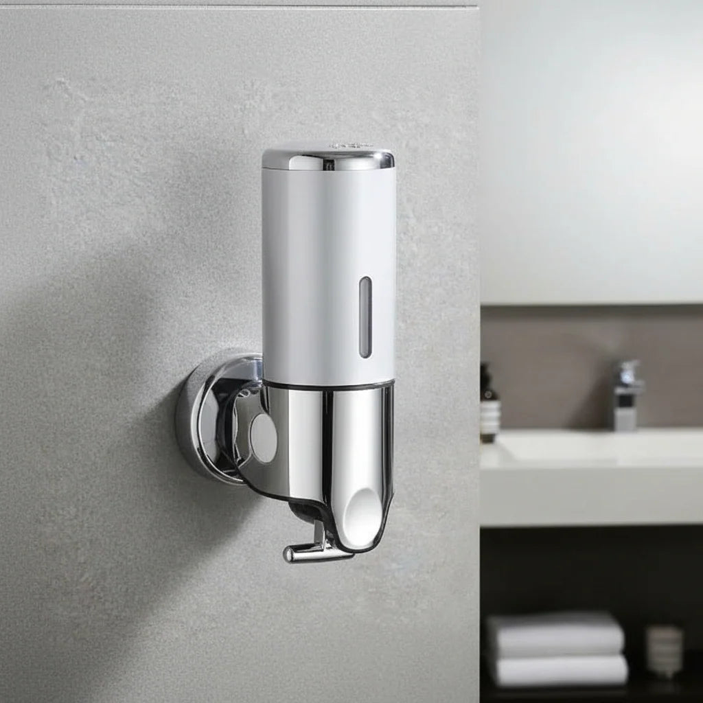Soap Dispenser Wall-Mounted Stainless Steel 16.9 Fl Oz