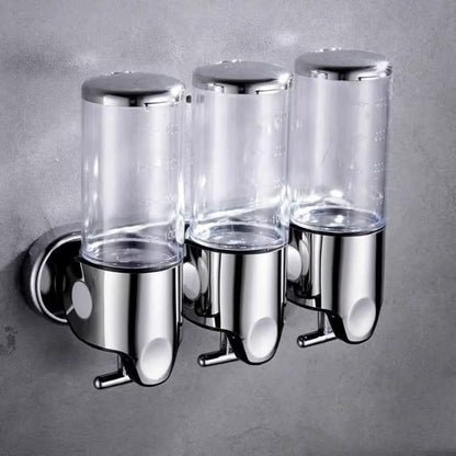 Soap Dispenser Wall-Mounted Stainless Steel 16.9 Fl Oz