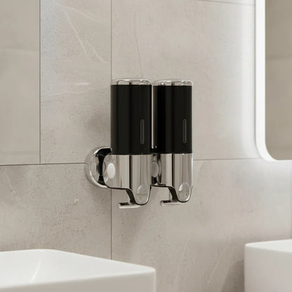 Soap Dispenser Wall-Mounted Stainless Steel 16.9 fl oz Capacity
