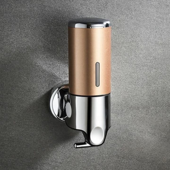 Soap Dispenser Wall-Mounted Stainless Steel 16.9 fl oz Capacity