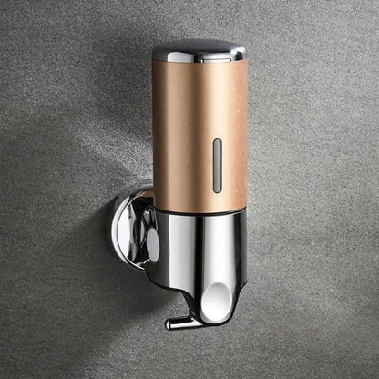 Soap Dispenser Wall-Mounted Stainless Steel 16.9 fl oz Capacity