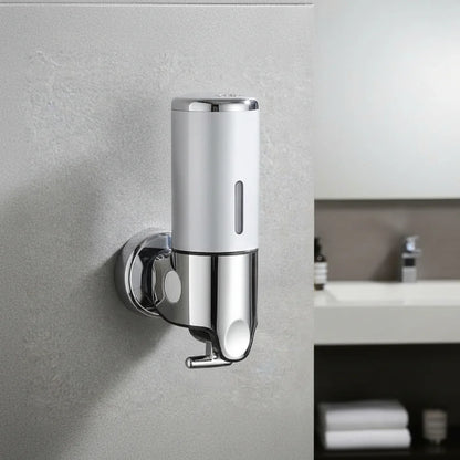Soap Dispenser Wall-Mounted Stainless Steel 16.9 fl oz Capacity