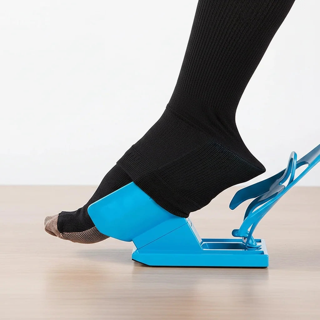 Sock Dressing Aid Durable Plastic Fits Compression Socks