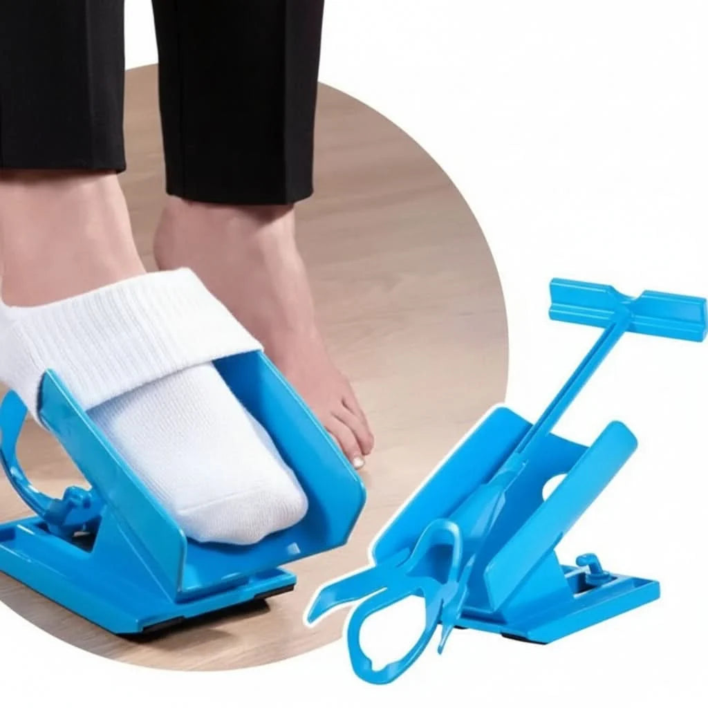 Sock Dressing Aid Durable Plastic Fits Compression Socks