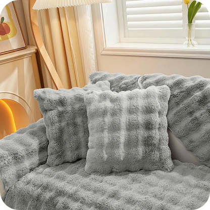 Sofa & Armchair Cover Plush Non-Slip Scratch-Resistant