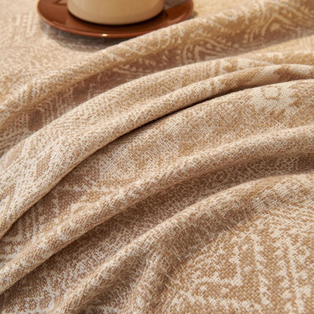 Sofa Cover Bohemian Geometric Thick Chenille Machine Washable