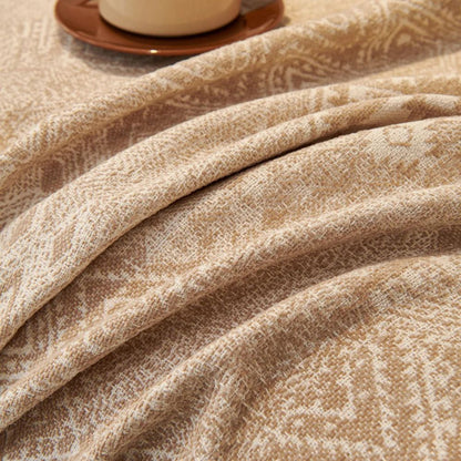 Sofa Cover Bohemian Geometric Thick Chenille Machine Washable