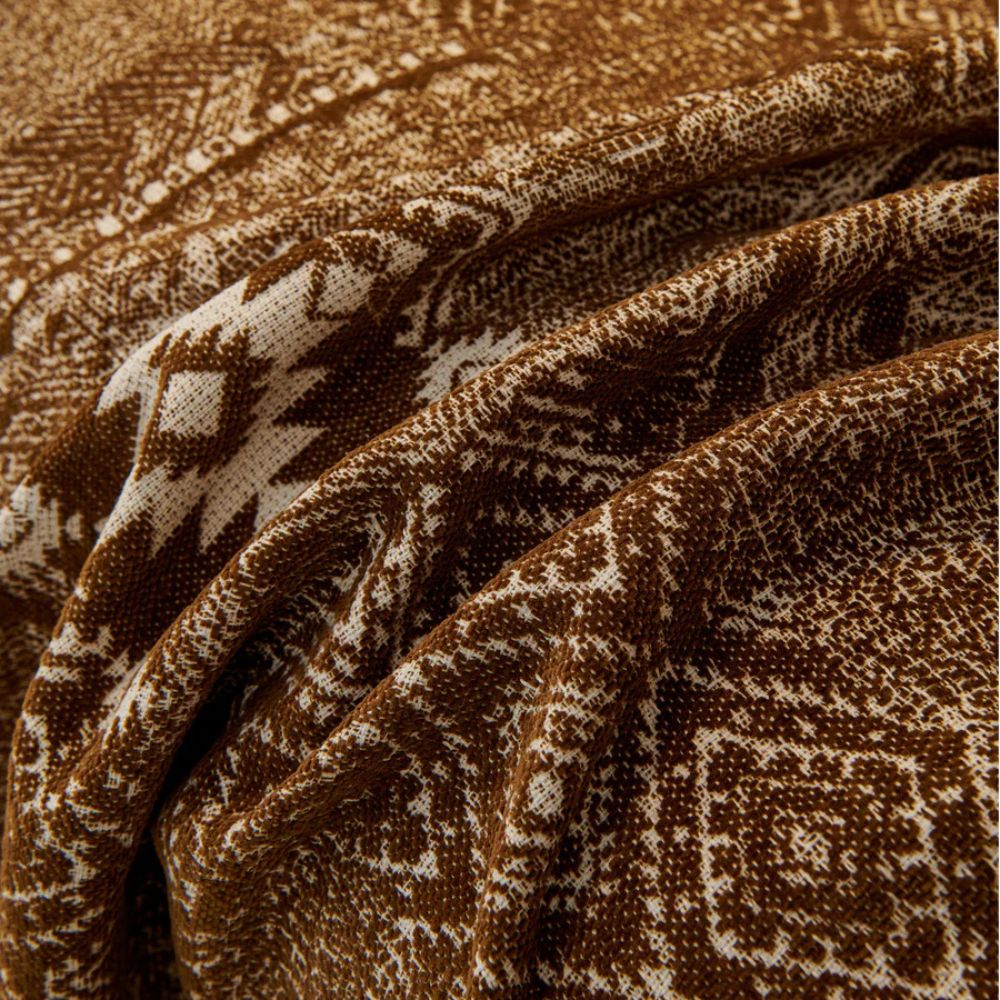Sofa Cover Bohemian Geometric Thick Chenille Machine Washable