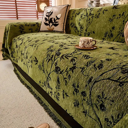Sofa Cover Chenille Anti-Slip Pet-Friendly