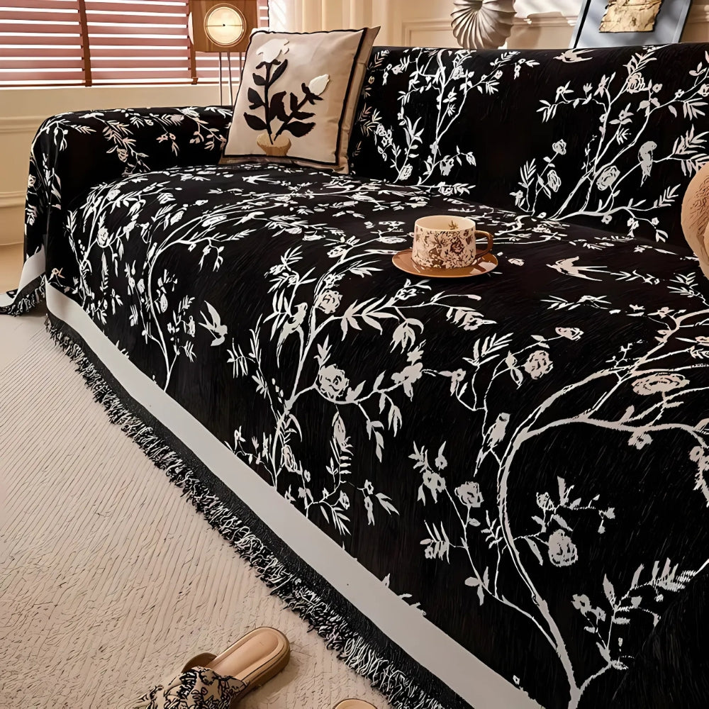 Sofa Cover Chenille Anti-Slip Pet-Friendly