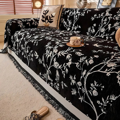 Sofa Cover Chenille Anti-Slip Pet-Friendly