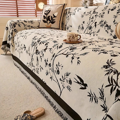 Sofa Cover Chenille Anti-Slip Pet-Friendly