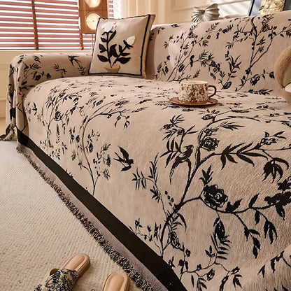 Sofa Cover Chenille Anti-Slip Pet-Friendly